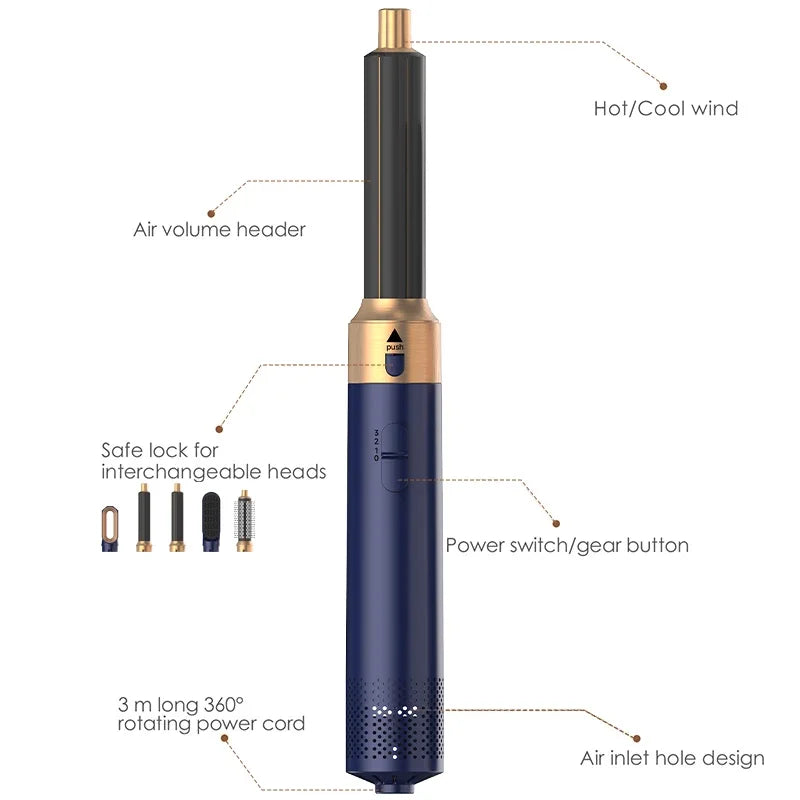 ESCOVA MODELADORA 5 EM 1